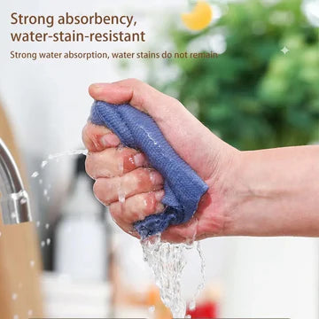 Multi-Purpose Cleaning Microfibre Cloths – Extractable, Disposable, Strong Water Absorption | Oil & Water Absorbent Non-Woven Wipes
