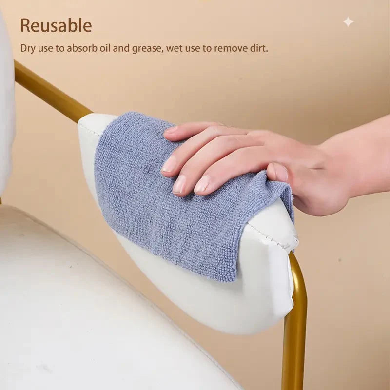 Multi-Purpose Cleaning Microfibre Cloths – Extractable, Disposable, Strong Water Absorption | Oil & Water Absorbent Non-Woven Wipes