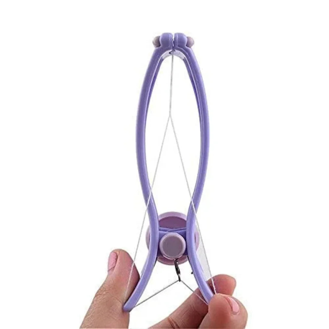 Facial Threading Hair Remover – Portable Spring Epilator for Upper Lip & Eyebrows