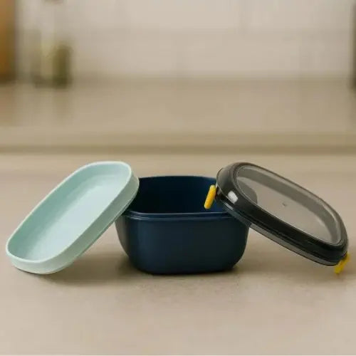 Leak Proof Lunch Box – Round & Square Airtight Food Storage Bento Containers