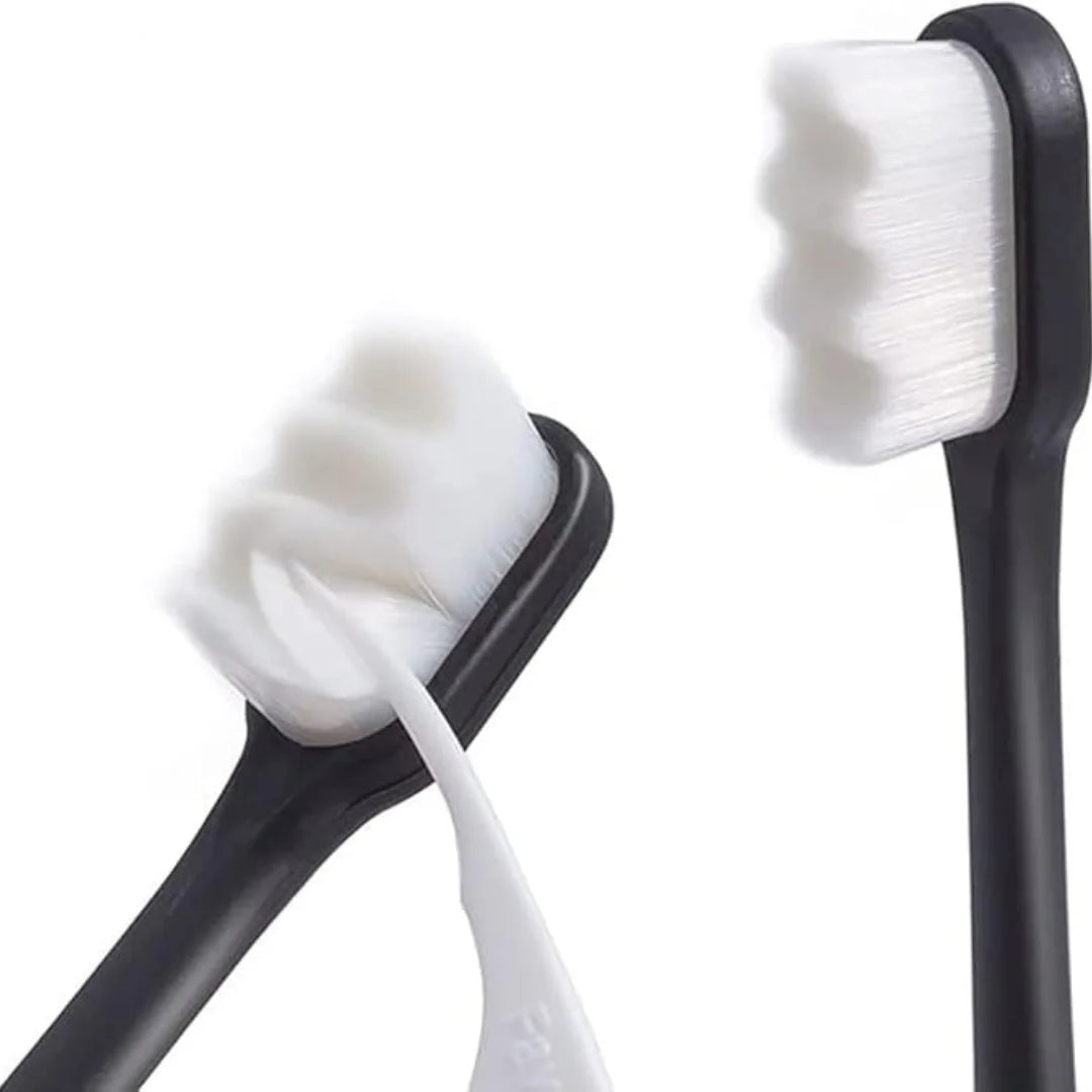 Ultra Soft Foam Toothbrush – Nano Bristle Brush for Sensitive Teeth & Gums