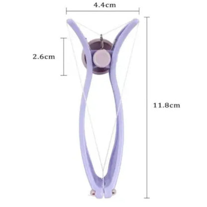 Facial Threading Hair Remover – Portable Spring Epilator for Upper Lip & Eyebrows