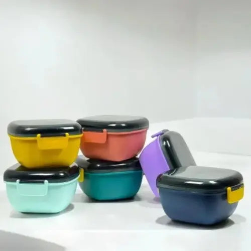 Leak Proof Lunch Box – Round & Square Airtight Food Storage Bento Containers