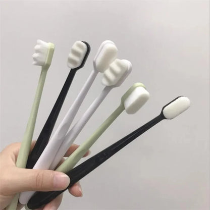 Ultra Soft Foam Toothbrush – Nano Bristle Brush for Sensitive Teeth & Gums