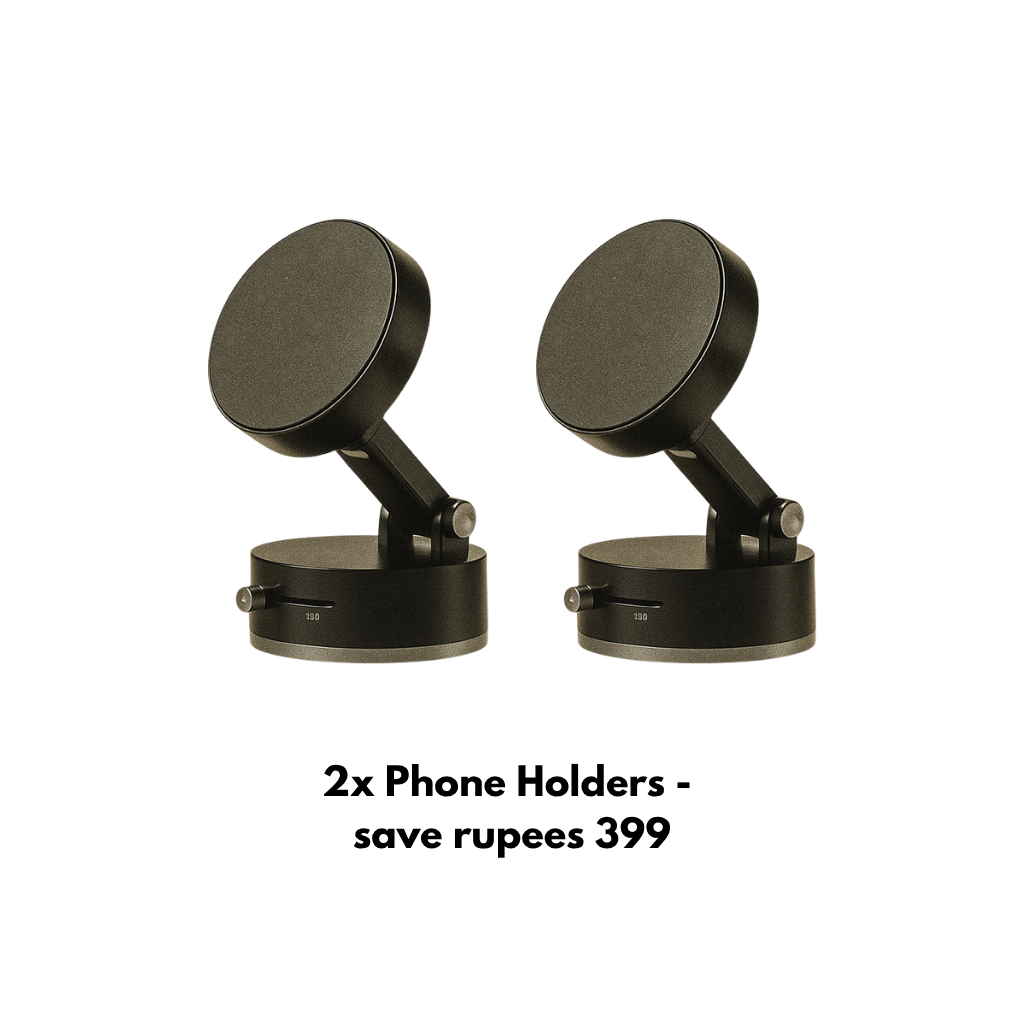 360° Magnetic Suction Phone Holder – Car & Desk Mount