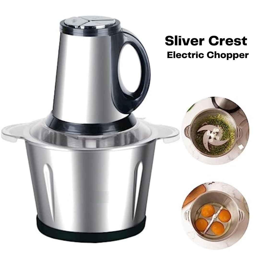 Silver Crest 3L Meat & Vegetable Chopper Grinder