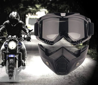 Bike Face Helmet Mask