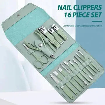 Set Of 16 Stainless Steel Nails Kit