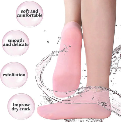 Silicon Foot Protector Moisturizing Sock