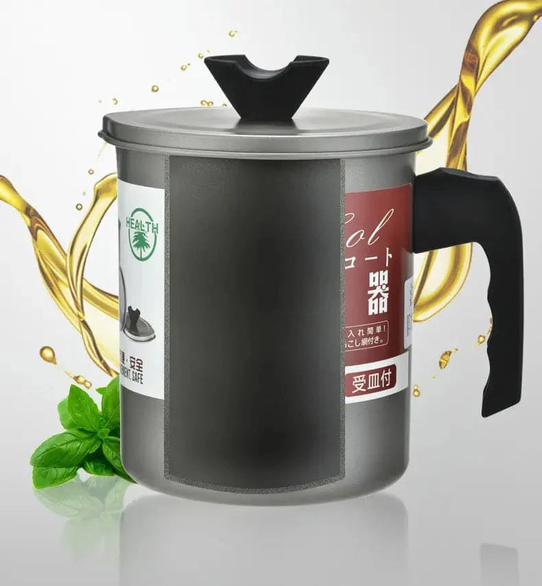 Cooking Oil Strainer Pot