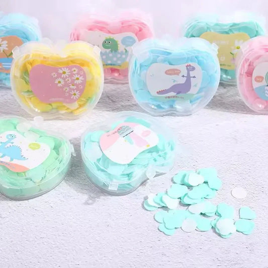 Mini Apple Paper Soap Sheets – Disposable, Portable Hand Wash Solution